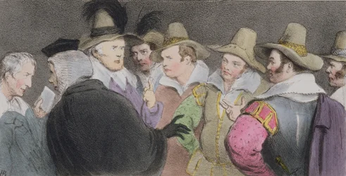 Verschwörung zur Sprengung des Parlaments, (HB Skizzen Nr. 189), veröffentlicht 1832